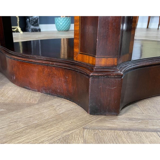 1980s Pair Weiman Leather Top Tables Chairish