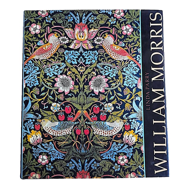 1996 1st Edition Design Book, "William Morris", by Linda Parry, Editor Hardcover For Sale