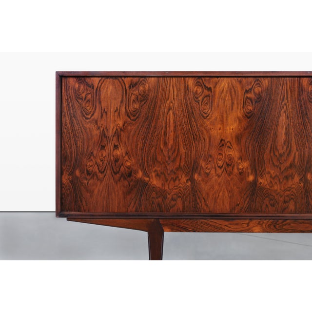 Danish Modern Brazilian Rosewood Credenza by Knud Nielsen For Sale - Image 14 of 16