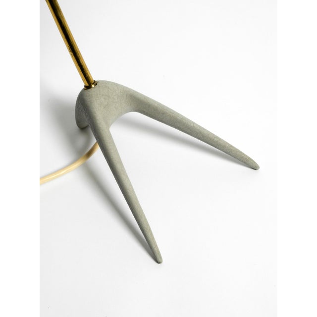 Gold Large Mid-Century Modern Crows Foot Table Lamp by Karl Heinz Kinsky for Cosack, 1950s For Sale - Image 8 of 18