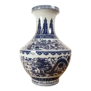 Republic of China Porcelain Dragon Fenghuang Fengweizun