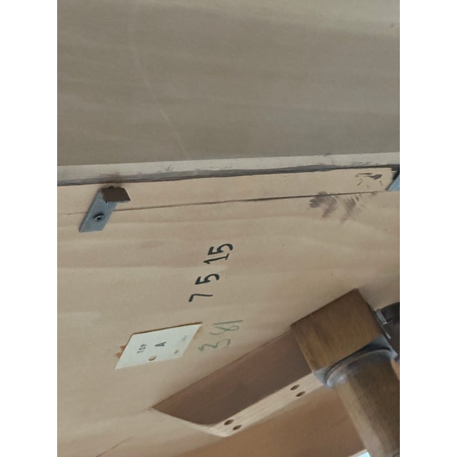 1960s Attributed Stanley Dining Room Table Mid Century For Sale In Salt Lake City - Image 6 of 8