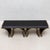Black Bench in Black Oak With Bronze Patina Brass Legs by R&y Augousti For Sale - Image 8 of 9