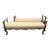 Brunschwig-Upholstered Long Mediterranean Benches, a Pair For Sale
