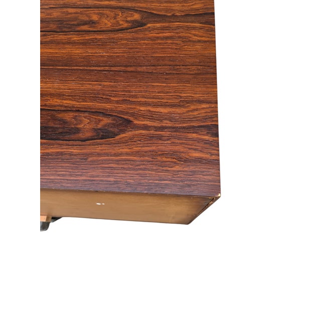 1970s Danish Modern Rosewood Dresser Chest of Drawers Sideboard Console For Sale - Image 12 of 13