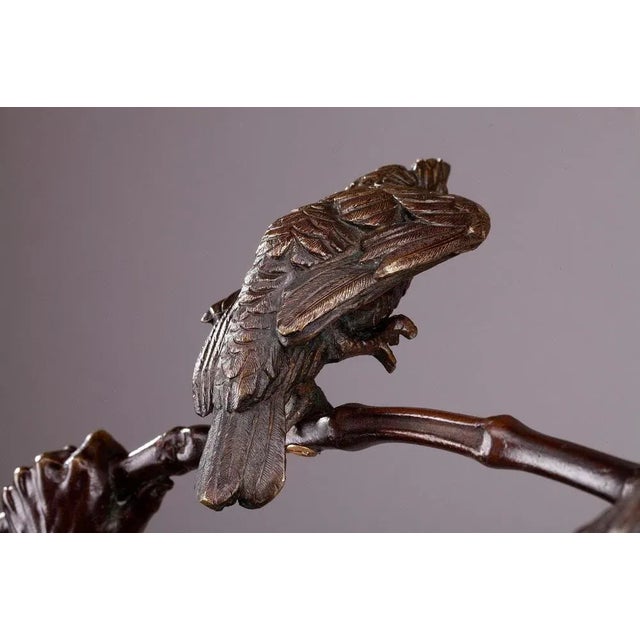Bronze Hindu Bird-Catcher by Auguste De Wever, 1836-1910 For Sale - Image 16 of 18