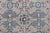 Traditional Oversized Antique Chinese Rug With Blue & Ivory Floral Lattice - Rug & Kilim For Sale - Image 3 of 7