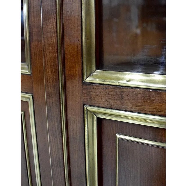 19th Century Louis XVI Style Mahogany Cabinet For Sale - Image 10 of 18