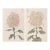 Whispering Petals Diptych – Vintage Japanese Botanical Prints (Set of 2), 20" X 30" For Sale