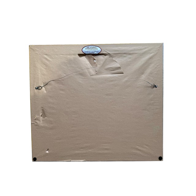 1970s Framed Artwork Reproduction of "Summer Storm" by Franklin Carmichael (1890 - 1945) For Sale - Image 10 of 12