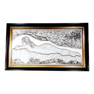 Mid 20th Century Plaster Relief Nude Study Poss. By Bill Mack