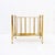 Metal Neoclassical Brass Magazine Rack from Maison Jansen, 1940 For Sale - Image 7 of 15