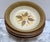 Vintage Midcentury set of four stoneware bowls made in Japan. Soft avocado green, gold, and orange with a simple elegant...