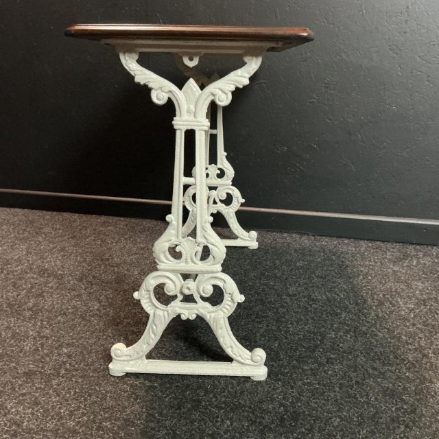 Victorian Cast Iron Conservatory Table, 1890 For Sale - Image 3 of 7