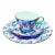 Shelley England Fine Bone China, Tea Cup, Saucer & Plate, Mid Century For Sale