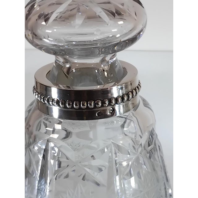 1950s Perfum Bottle and Cotton Balls Holder For Sale - Image 6 of 6