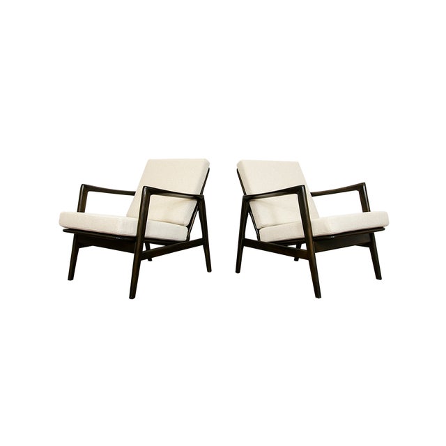 Vintage Lounge Chairs from Swarzędzkie Fabryki Mebli, 1960s, Set of 2 For Sale - Image 17 of 17