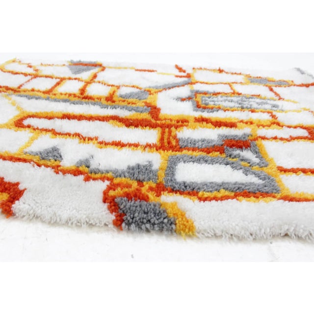 1960s Mid-Century Ege Rya Style Rug, 1967 For Sale - Image 5 of 11