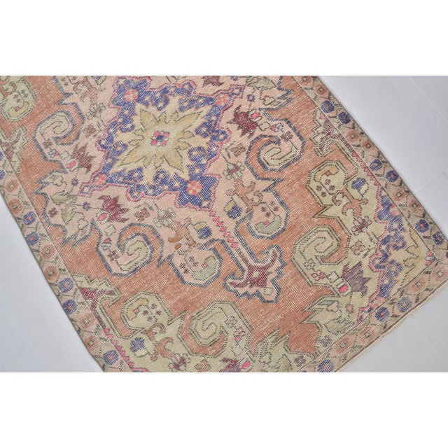 Oushak Anatolian Area Rug For Sale - Image 4 of 10