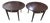 Henkel Harris 1997 Pair of Mahogany Pembroke Tables For Sale