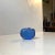 Etched blue glass head designed by Bertil Vallien and manufactured by Kosta Boda in Sweden. Commonly called Brains or...