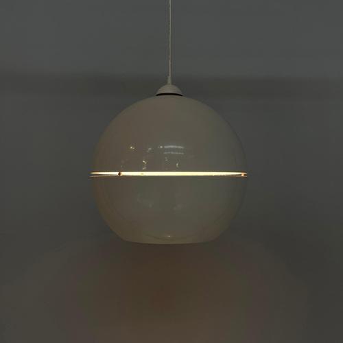 Space Age Italian Chandelier in White Metal, 2000s For Sale - Image 4 of 14