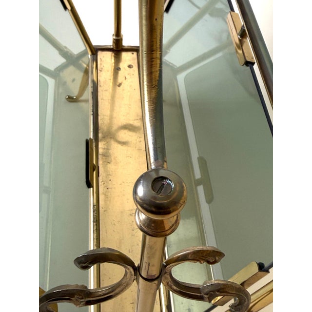 Italian Brass and Smoked Glass Magazine Rack, Italy, 1960s For Sale - Image 12 of 13