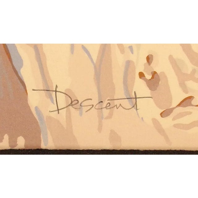 Nanci Blair Closson "Descent" Signed Lithograph Indian Garden Grand Canyon For Sale - Image 4 of 4