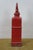JCPenney Imax Distressed Red Ceramic Lidded Mantel Vase Urn Bottle 18" For Sale - Image 4 of 14