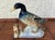 Ceramic Mid 20th Century Japanese Blue Porcelain Duck Figurine For Sale - Image 7 of 8