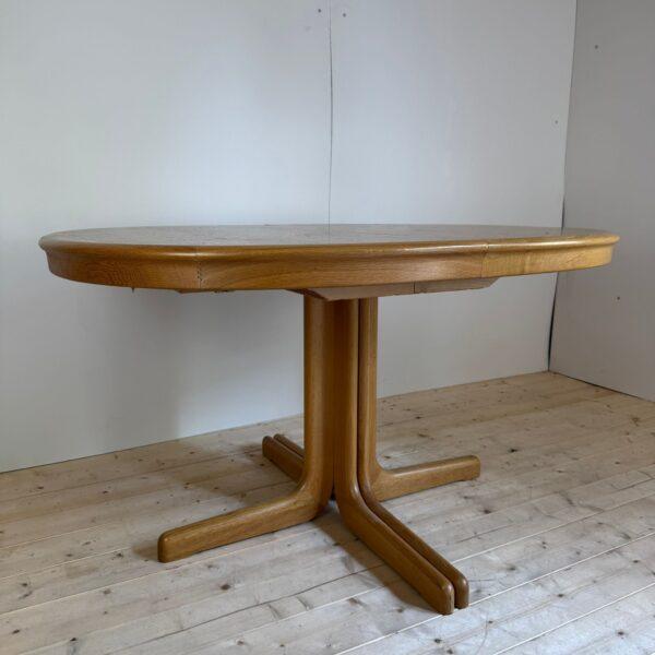 Vintage Danish Oak Dining Table, 1960s For Sale - Image 9 of 9