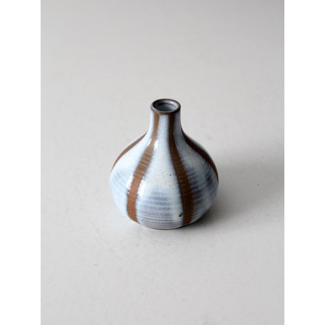 Vintage Studio Pottery Vase For Sale - Image 6 of 8