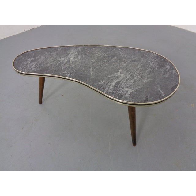 Tripod Kidney Side Table, Germany, 1960s For Sale - Image 12 of 18