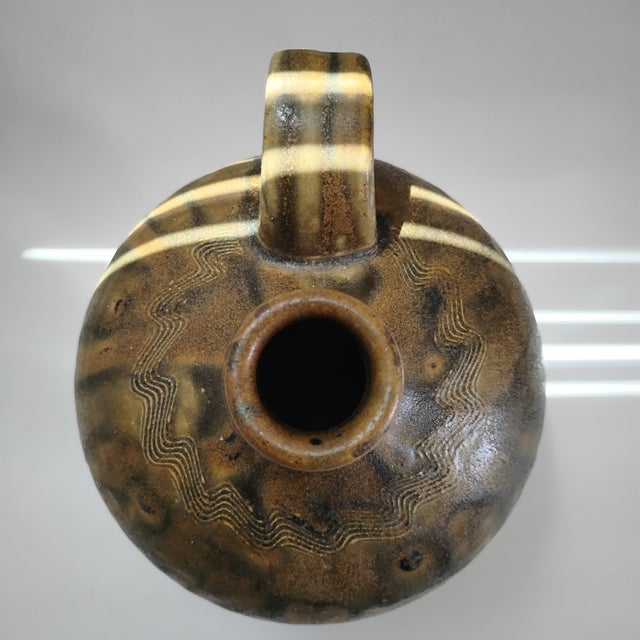 Original Rodney Leftwhich Pottery Jug For Sale - Image 4 of 6