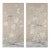 24"*48", a Pair of Unframed Chinoiserie Hand-Painted Silk Panel For Sale