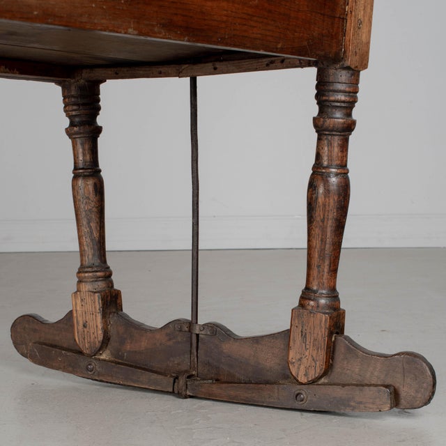 19th Century French Country Baby Crib For Sale - Image 9 of 11