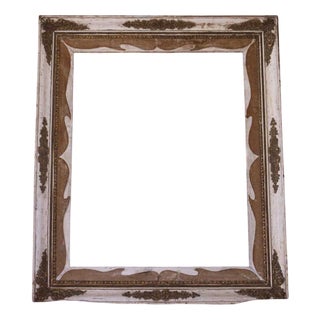 Vintage French Wood Carved Frame, 1940s For Sale