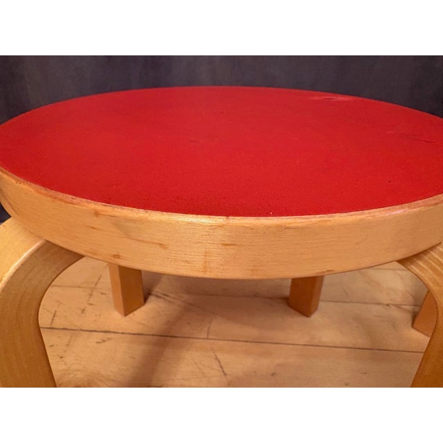 NE60 Stools attributed to Alvar Aalto for Artek, Finland, 1980s, Set of 2 For Sale - Image 9 of 18