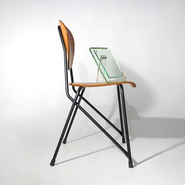 Hammered Glass Tabletop Photo Frame, 1960s For Sale - Image 14 of 15