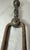 Metal Antique 18th Century Wrought Iron Turned Brass English Fireplace Tongs Tool 24 For Sale - Image 7 of 9