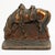 Metal Pair of Cast Iron Riderless Iron Horse Bookends Copper Patina Circa 1930 For Sale - Image 7 of 10