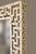 Neiman Marcus Vintage Capiz Shell Fretwork Wall Mirror For Sale - Image 4 of 13
