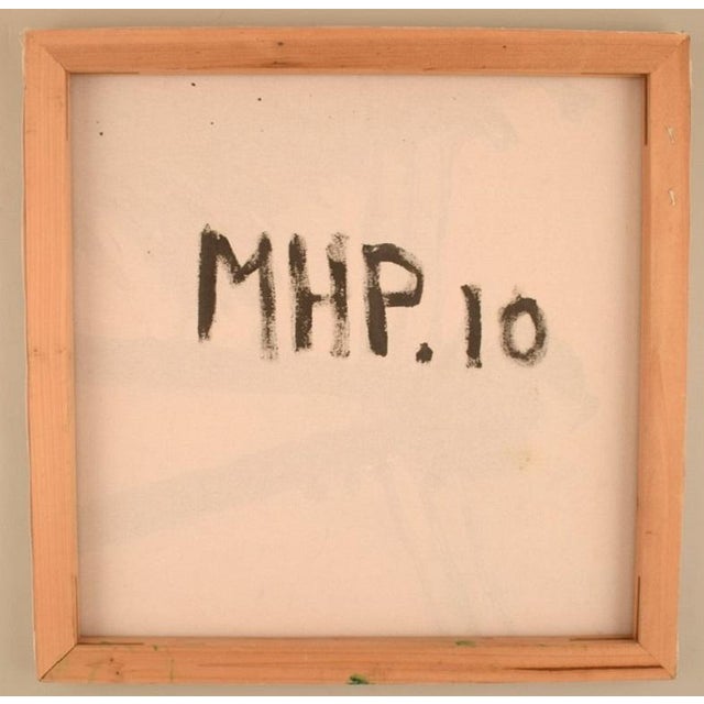 Marie Hvid Pørksen, Fence with Barbed Wire, 2010, Oil on Canvas For Sale - Image 4 of 5