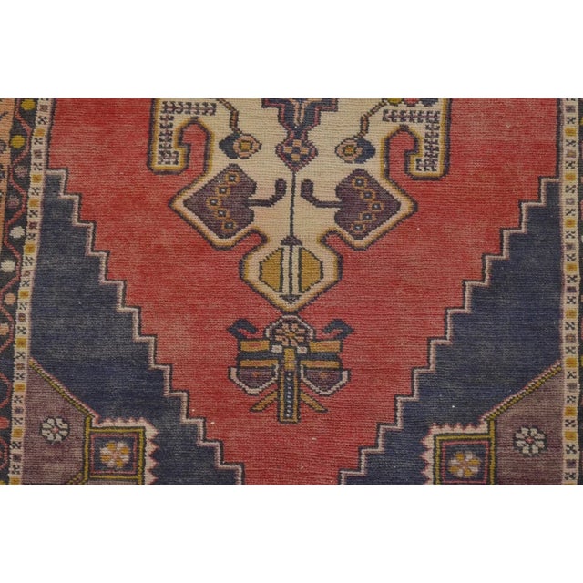 Mid 20th Century Bohemian Turkish Floor Carpet For Sale - Image 4 of 10
