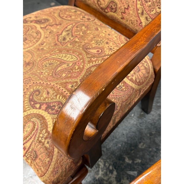 Wood Kensington Hill Diana Armchairs, Pair For Sale - Image 7 of 12