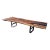 Very Long Hand Crafted Live Edge Walnut Slab Coffee Table For Sale