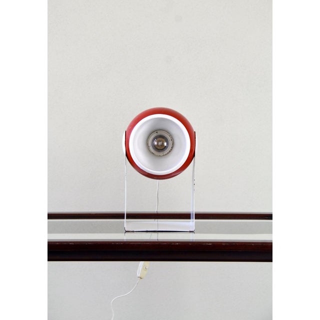 Polifemo is a striking lamp, entirely crafted in Italy in the early 1970s. The main structure is made of white lacquered...