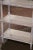 Light Gray 19th Century French Louis XVI Painted Oak Four-Tier Etagere For Sale - Image 8 of 9