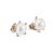 Modern H.Stern Pérolas 18k Noble Gold Rose Pink Gold Diamond Pearl Stud Earrings, A Pair For Sale - Image 3 of 8