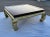 Mastercraft Asian Influenced Ming Legged Brass Coffee Table After Mastercraft For Sale - Image 4 of 13